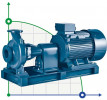Pumpe für Wasserversorgung BSM4 80-400/220 (90/42), 22 kW, 1450
