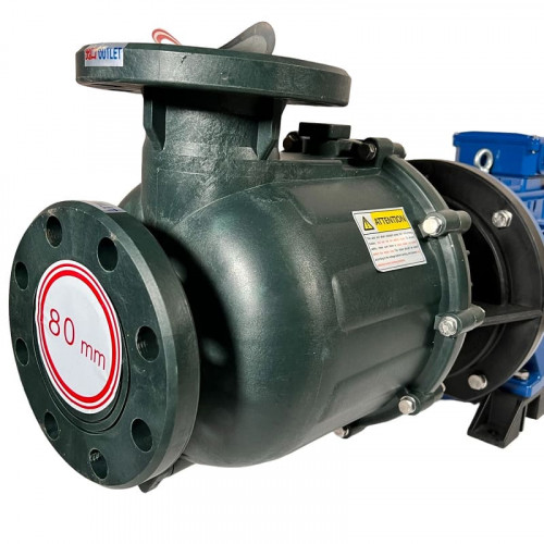 Kunststoffpumpe für Chemie QHB-G-75102EAL-SSH5V38AGABS-3801, GFRPP, 5,5 kW, 380 V, selbstansaugende Kreiselpumpe