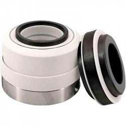 PTFE-Balgdichtung für Gleitringpumpen R-WB2T 40, SiC/SiC, PTFE, 304
