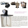 Chemie-Membrandosierpumpe für AQUA MVB Mischer, PP, 105 l/h, 8 bar, 0,37 kW, 380V