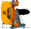 Industrielle Schlauchpumpe JXHIN-50-CI+Titanium-EPDM-P, 7.18 m3/h, 4 kW, 16 bar, 380V