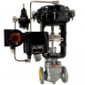 DN32 Pneumatisch betätigtes Entlüftungsregelventil 10Р11Y-DNx3216Z-L122C-C (WCB-Gehäuse, SS304-Sitz) mit Stellungsregler YT-1000, 4-20mA-Eingang, Ex