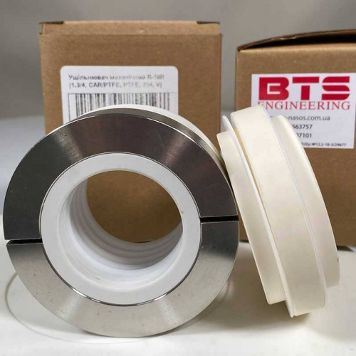 Gleitringdichtung für Pumpenwelle R-10R 1 3/4 Zoll Typ JOHN CRANE 10R, AESSEAL B08, ANGA 11 CAR/PTFE, PTFE, 304, V