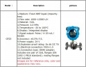 DN40 Zahnrad-Durchflussmesser aus Edelstahl GF25 DN40 (fresh NMP liquid (impurity-free) 1.000–12.000 l/h, 4,0 MPa, Impuls/4–20 mA/RS485, 316L