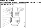 Gleitringdichtung Lowara R-LWR 22, CAR/SIC, EPDM, Typ 304 AESSEAL P0LXB, VULCAN 822, ROTEN 8E5K