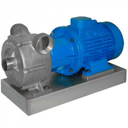 Vortexpumpe für Lösungsmittel LIVERANI EP 70 Inox + BY-PASS, 500 l/min, TF/M, 7,5 kW, 1400 U/min, 380 V, AISI 316, Seal Widia-SiC-Viton