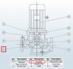 Laufrad für Pumpe BGL 200-500(I)B (346/60), 90 kW, 1480, Gusseisen