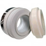 Gleitringdichtung für Pumpenwelle R-10R 1, SiC/SiC, PTFE, 304, V