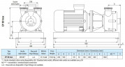 Vortexpumpe für Flüssigdünger LIVERANI EP 80 Inox, 900 l/min, TF/M, 15 kW, 1400 U/min, 380 V, AISI 316, Seal Cer.-Grafit-EPDM