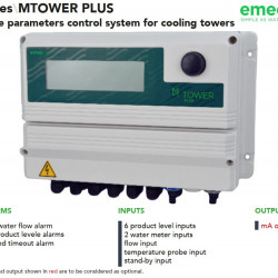 EMEC MTOWER PLUS Controller Drei-Parameter-Regelsystem für Kühltürme