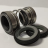 Doppelte Gleitringdichtung für Pumpenwelle R-208 15, SIC/SIC/SIC/SIC, NBR, 304