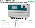 EMEC MTOWER 2 CH-Regler, Zwei-Parameter-Regelsystem für Kühltürme