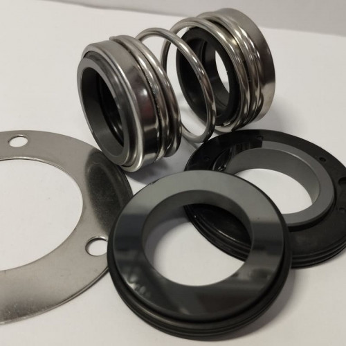 Doppelwellendichtung für Pumpen GRUNDFOS, Pedrollo, Speroni R-4702 25, CAR/SIC/SIC/SIC, NBR, 304
