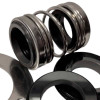 Doppelwellendichtung für Pumpen GRUNDFOS, Pedrollo, Speroni R-4702 25, CAR/SIC/SIC/SIC, NBR, 304