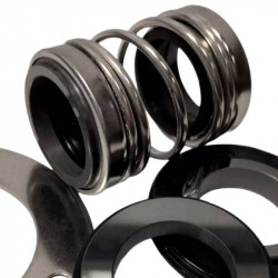 Doppelwellendichtung für Pumpen GRUNDFOS, Pedrollo, Speroni R-4702 25, CAR/SIC/SIC/SIC, NBR, 304
