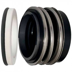 Gleitringdichtung für Pumpenwelle R-MG12 28, CAR/CER, VITON, 304, G4