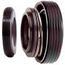 Gleitringdichtung für Motorpumpe R-SB 25, SiC/SiC, NBR, 304