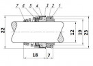 Gleitringdichtung R-BT-FN.NU 12, SIC/SIC, EPDM, 304