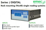 EMEC J DIGITAL Rack-Controller für ein einzelnes Display (96x48)