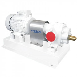 Zahnradpumpe zum Fördern von Rapsöl LIVERANI GEAR BASE 150-G TF 3 kW, 1400 U/min, 380 V