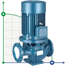 IRG BGL 32-125A (4,5/16), 0,75kW, 2880 Pumpe zentrifugal vertikal