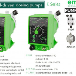 Magnetventil-Dosierpumpe EMEC KA CL PLUS SELBSTENTLÜFTIG 1-13 l/h, 18-2 bar