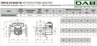 DAB EVOPLUS Lite 60/250-F40 Umwälzpumpe mit elektronischer Steuerung, 60218212