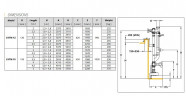 Veneroni LVTM 12/540, 2m, 360 m3/h vertikale Pumpe von Zapfwelle und Mischschraube