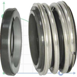 Pumpenwellendichtung R-MG1 75, CAR/SIC, EPDM, 304, G60